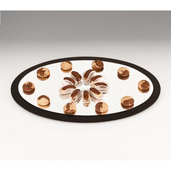 Zicco ZCP-137 Aynalı Oval Teşhir Standı, 40x60 cm